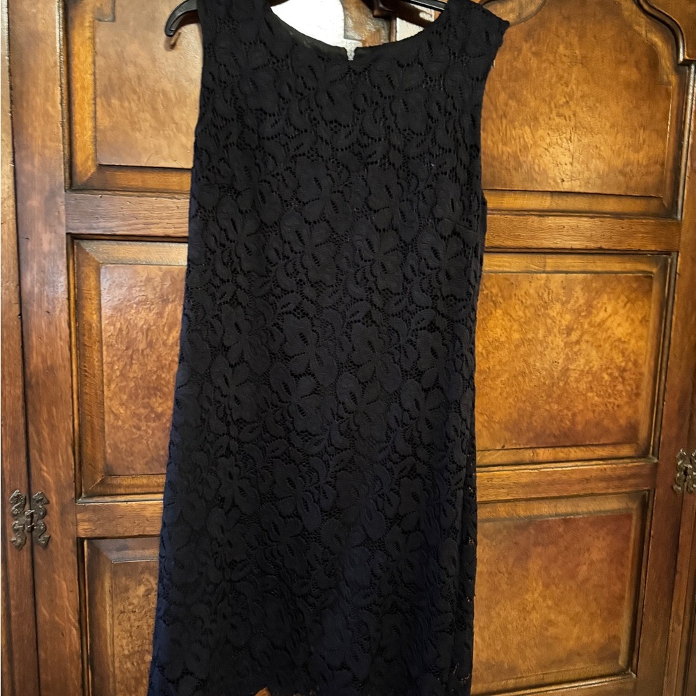 Elegant Black Lace Dress